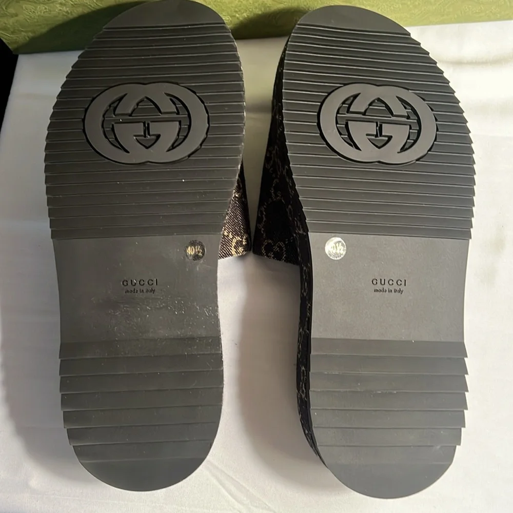 🔥 💯 Authentic Gucci Angelina Platform Sandal - Picture 7 of 10